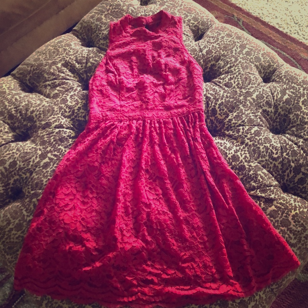 Red dress